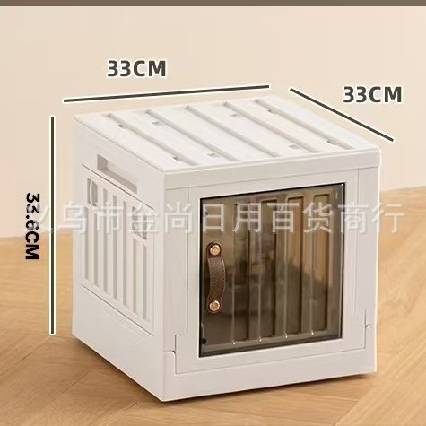 Container diagonal shelving, household multi-layer mobile storage cabinet, living room toy box, folding floor-standing storage cabinet Application Scenario