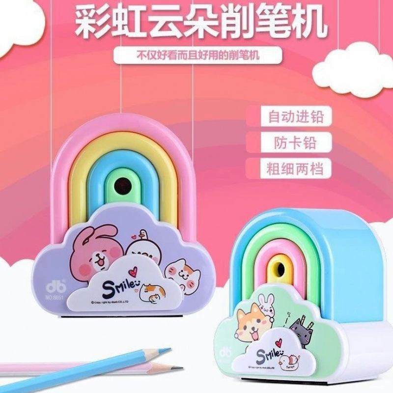卡通卷笔刀儿童削笔刀小学生手摇转笔刀自动进铅多功能削笔器