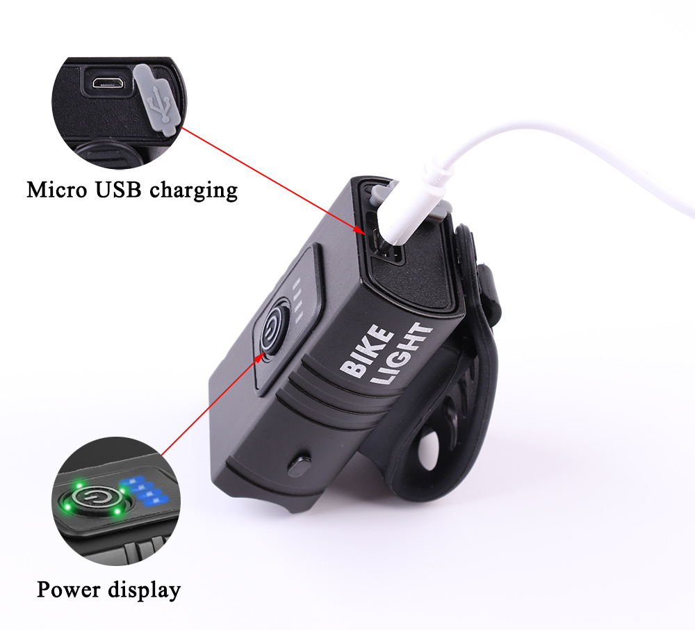 自行车灯实物图