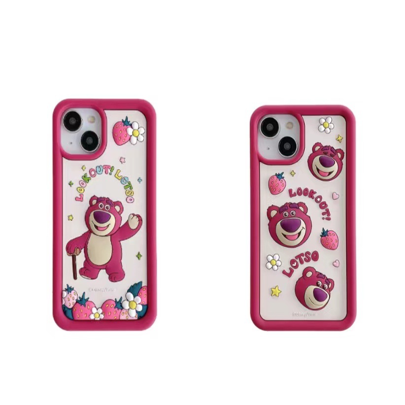 Hello Kitty Kitty phone case cartoon cute anti-drop protective cover is suitable for multiple models of fashionable and trendy Item Picture