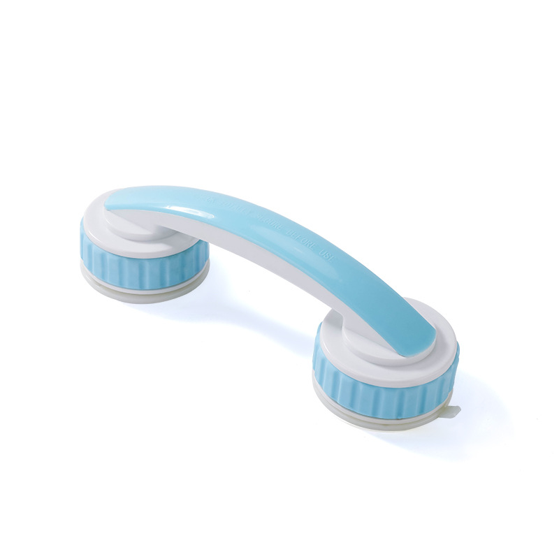 Bathroom handrail without drilling, safety handle for toilet bowl, anti-slip railing for elderly toilet, strong suction cup handle Item Picture