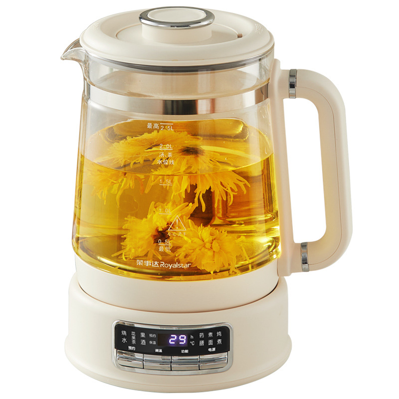 All-glass smart health pot, a multi-functional home appliance for decocting medicine and stewing tea Item Picture