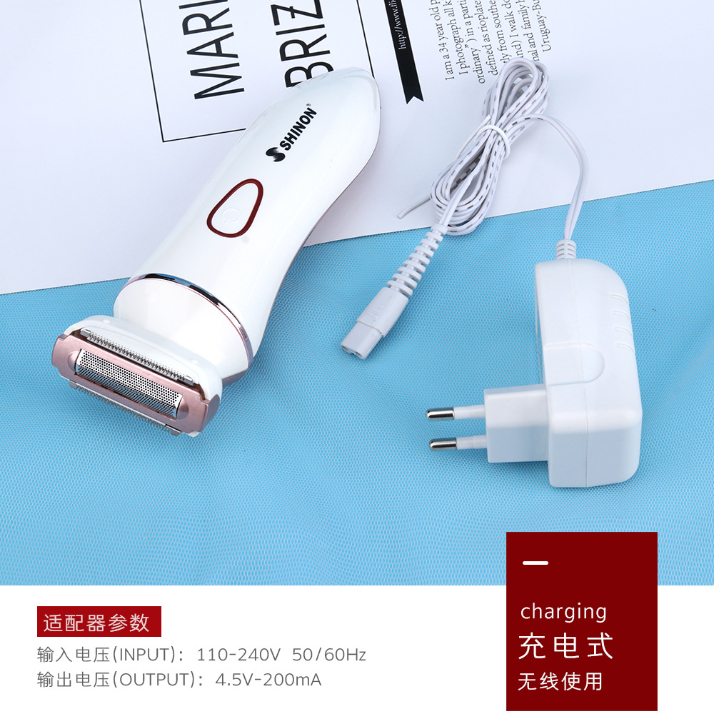Wholesale of new cross-border mini rechargeable hair removers, electric hair removal devices for men and women, portable hair removers and hair removal devices details Picture