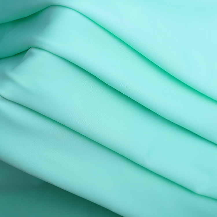 180g nylon semi-glossy swimming fabric stretch knitted Lycra nylon swimwear and sportswear fabric is available in stock Specification image