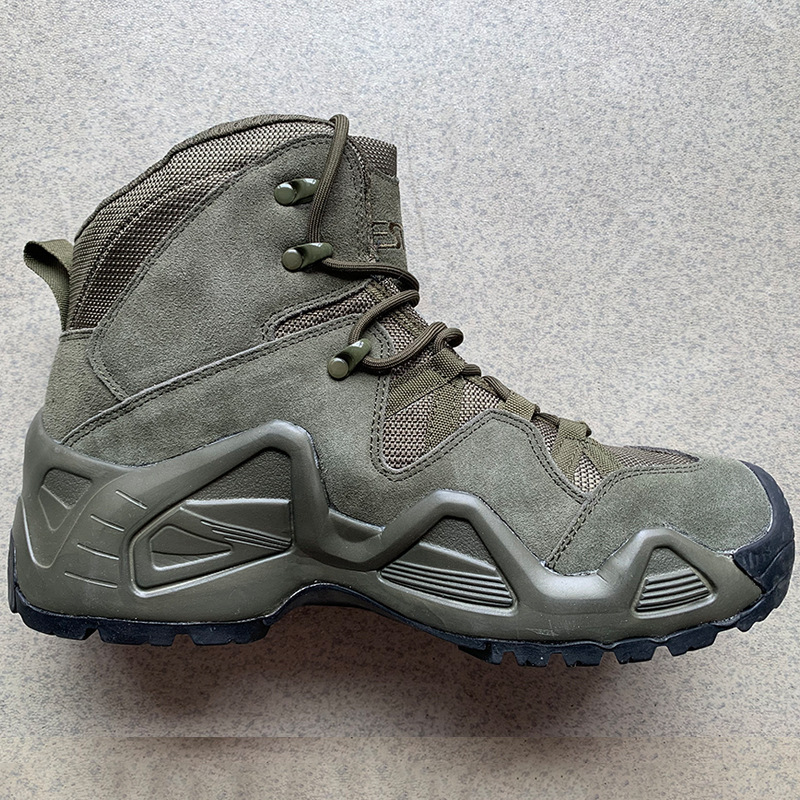 ESDY男士户外运动中帮登山徒步鞋鞋防滑耐磨战术训练防穿刺沙漠靴产品图