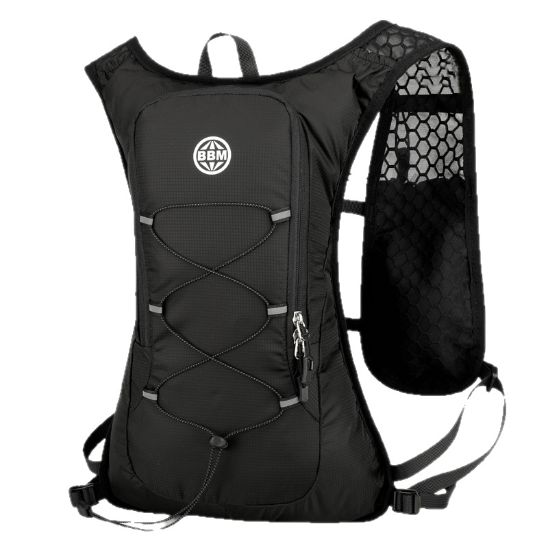 New multi-functional nylon running backpack, safety reflective sports backpack, water bag backpack and cycling bag Item Picture