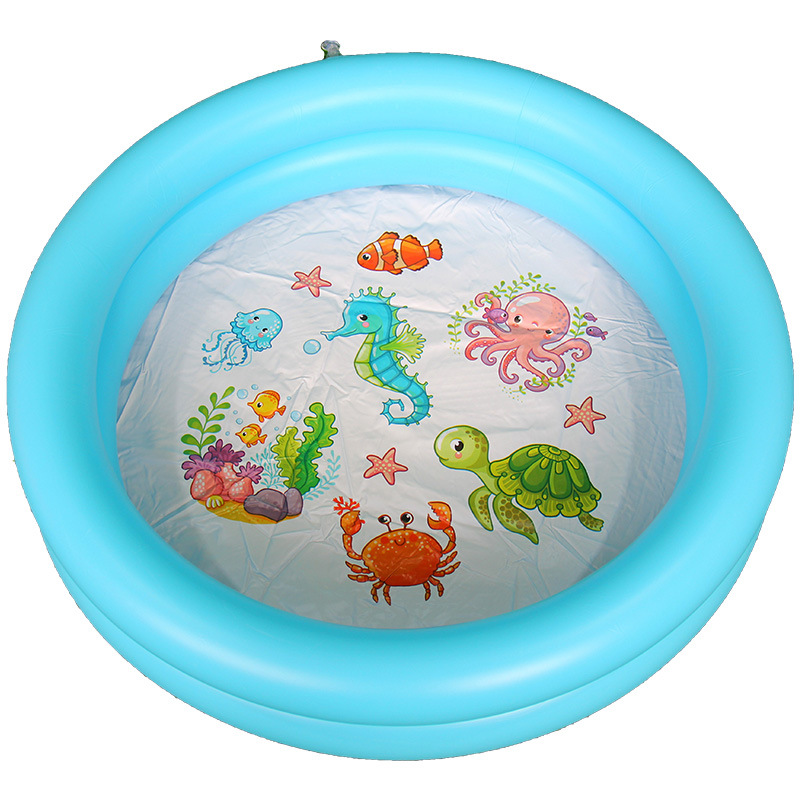 Hongyu 2 Circular Water Pool, inflatable children's swimming pool, household sandpit, outdoor water play pool, family bath pool Item Picture