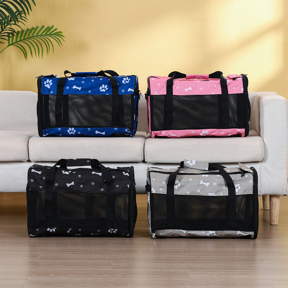 Rongka Pet Cross-border Pet Outing Single-shoulder hand-held Cat Bag, Large Capacity Breathable Pet Bag, Crossbody Cat Bag, Portable Cat Bag details Picture