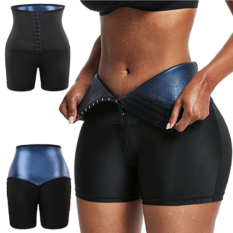 Wholesale Of Cross-Border High-Waisted Belly Lifting Buttocks Pants, Thick-Coated Belly Tightening Pants, Strong Shaping Buttocks And Hips, Sweat-Inducing Safety Underwear