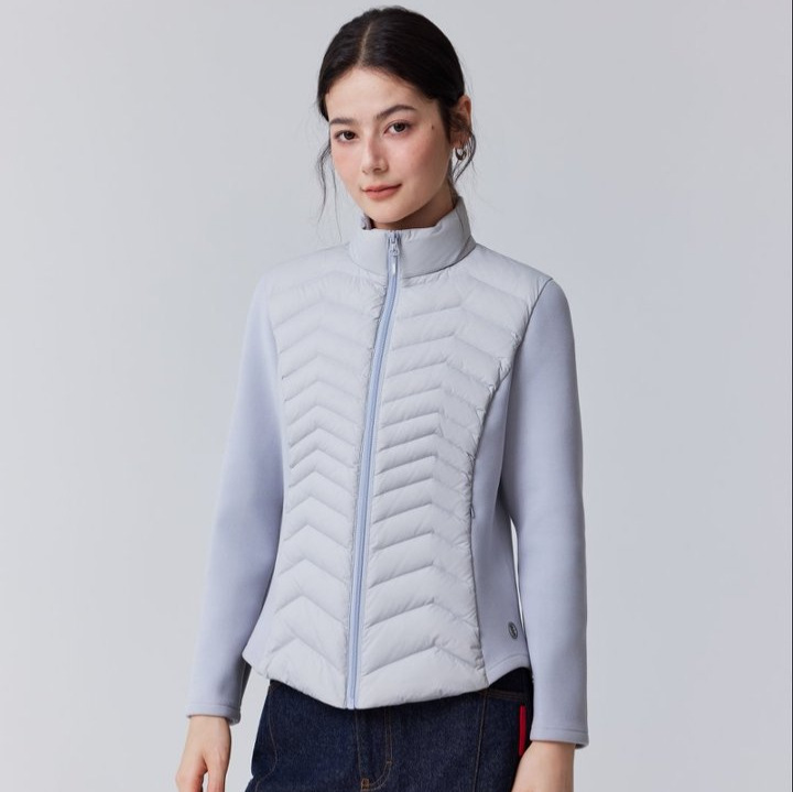 Costilla abajo chaqueta mujer otoño invierno 2026 nuevo ligero slim slim pequeña cintura bruta cuello de ganso abajo ropa abrigo corto Application Scenario