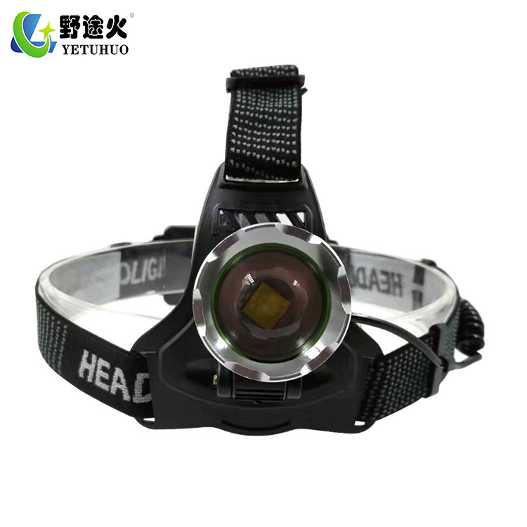 USB sensor zoom P50 headlamp, powerful charging, ultra-bright miner's lamp, head-mounted night fishing, LED outdoor headlamp Item Picture