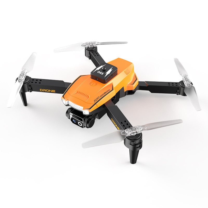 The JS38 cross-border seven-color light show with obstacle avoidance, high-definition aerial photography, folding aircraft and four-axis remote control aircraft Item Picture