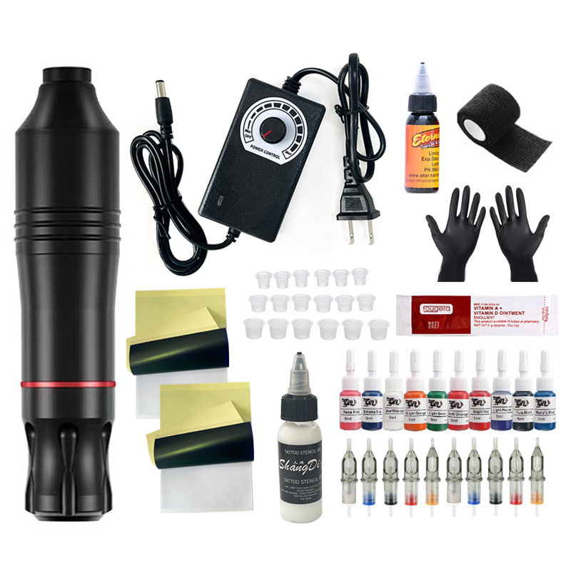 shanilak tattoo pen set, thread cutting and fogging practice tool, motor integrated tattoo machine, beauty tattoo and tattooing equipment wholesale