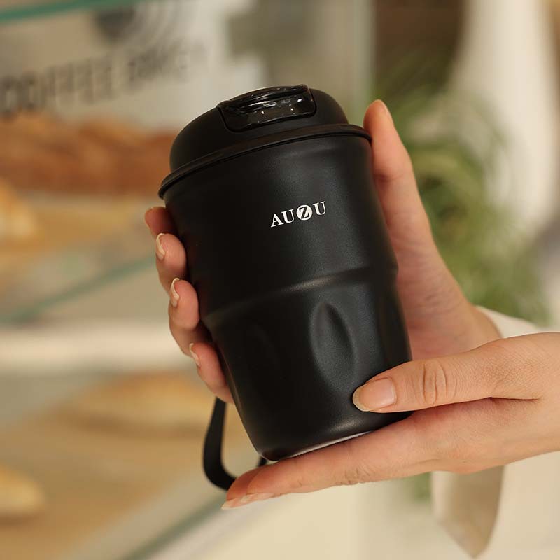 Customized logo engraving gifts: 316 stainless steel insulated cups, simple portable coffee cups for women, car and outdoor water cups