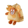 Tom and Jerry's new creative plush pendant figurine, cartoon cheese keychain accessory, schoolbag hanging gift Item Picture