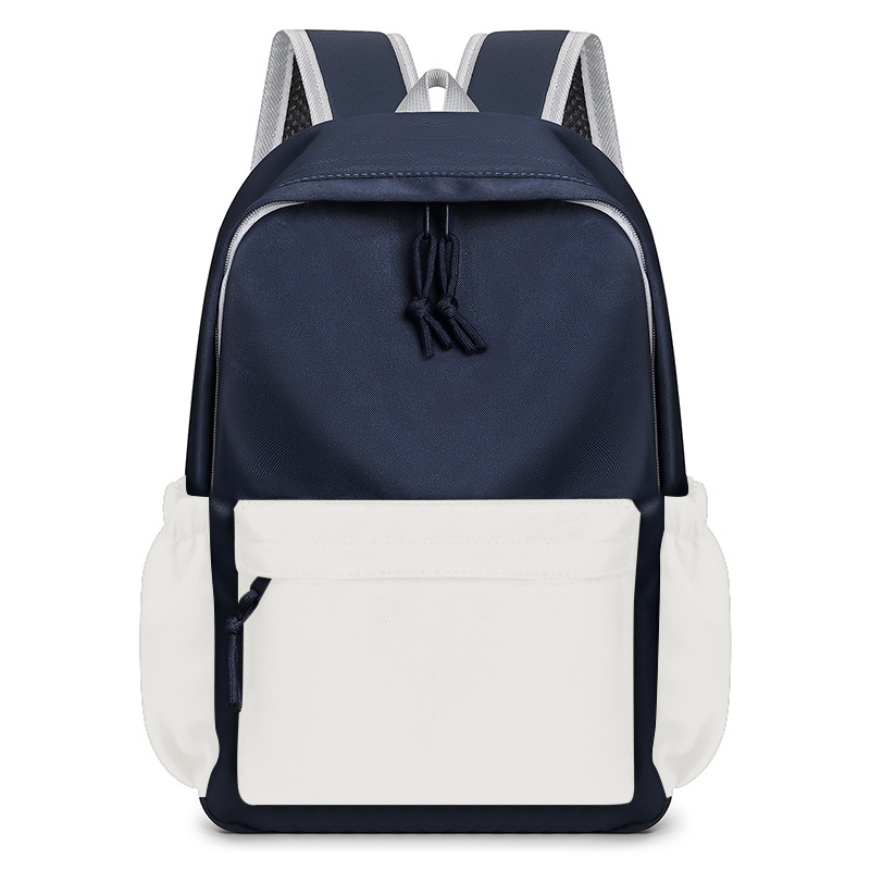 High-end customized schoolbags for primary and secondary school students, backpack printing training classes, tutorial classes, travel gift bags, double-shoulder logos Item Picture