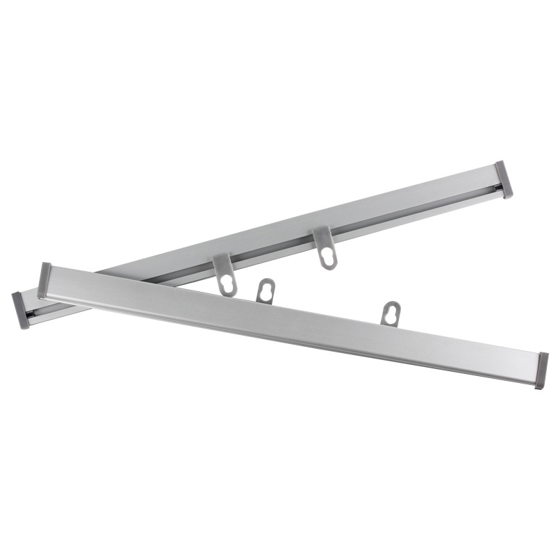 60cm flag hanging pole, openable aluminum alloy poster clamp, shopping mall and supermarket advertising accessories, promotional hanging scroll, shopping mall vertical promotional hanging pole, store ceiling poster clamp, sales floor advertising hanging accessories, hardware Item Picture