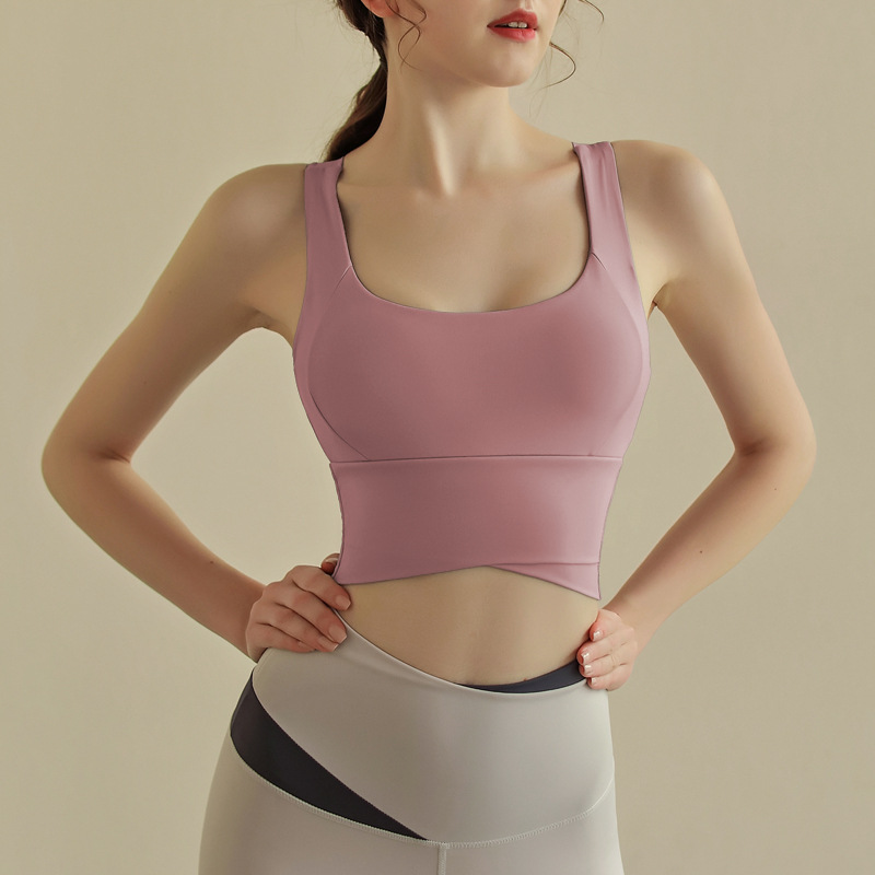 New shockproof high-strength running and fitness bra for women, skin-friendly and beautiful back, yoga vest for outerwear Application Scenario
