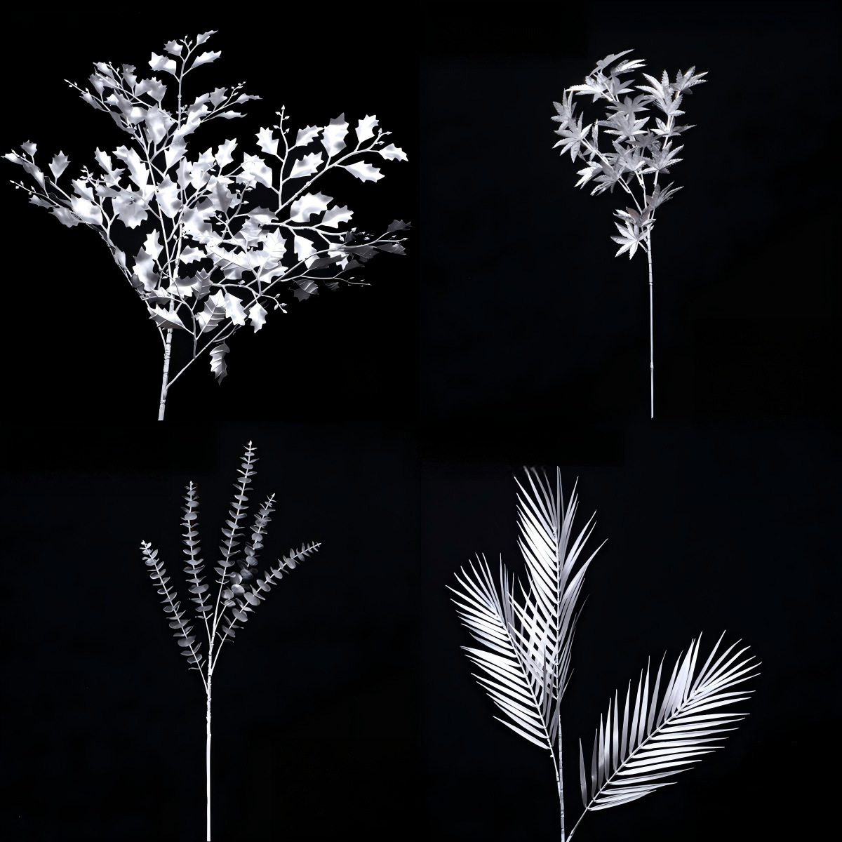 仿真植物配件实物图