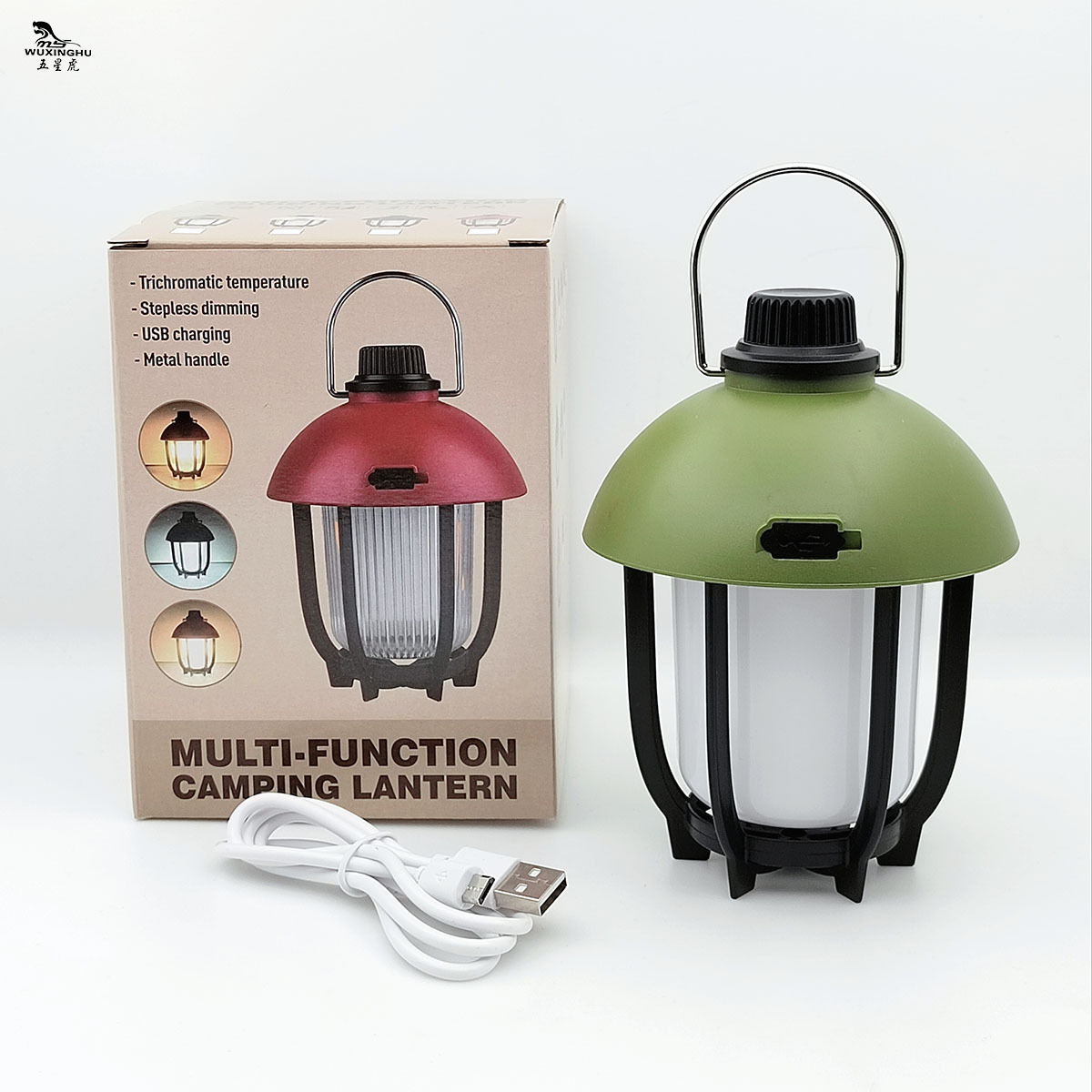 Wholesale of new outdoor camping lights, dimming white light, warm light, multi-functional tent lights, camping lights, camping lights and ambient lights Application Scenario