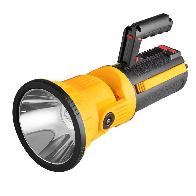The new cross-border TYPE-C high-intensity portable searchlight, multi-functional with a stand, foldable work light and portable lamp