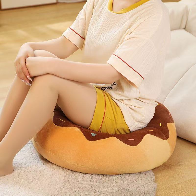 Realistic InS-style creative doughnut cushion, cute and comfortable sofa, tatami casual cushion, office backrest Specification image