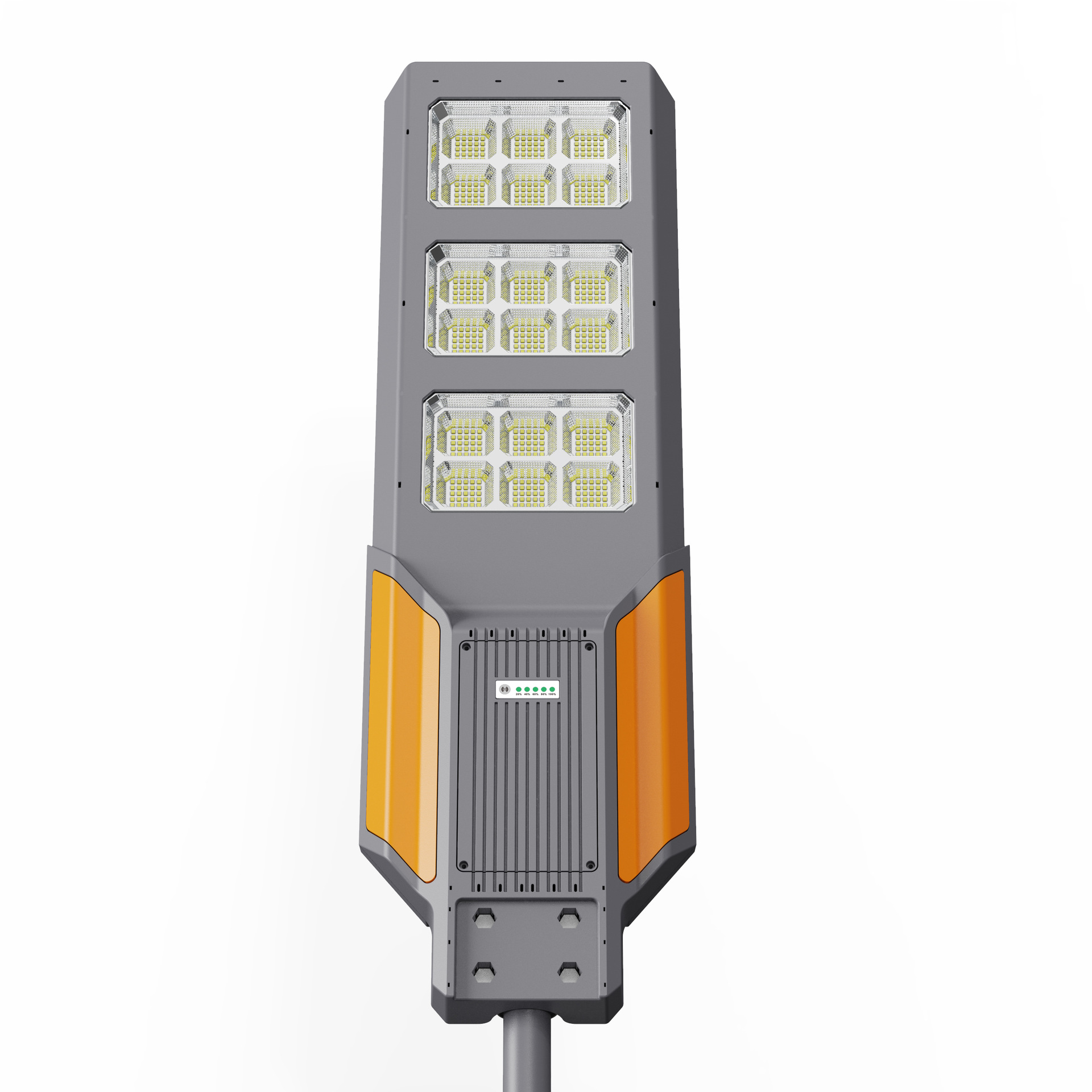 En stock 2026 nueva pared luz solar patio exterior luz led iluminación de luz fuerte luz de calle integrada Item Picture