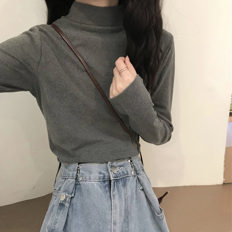 紧身上衣/衣服/紧身短袖/紧身微透长袖/微透上衣细节图