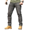 Cross-border tactical pants, ix7 pants, training uniform pants, combat pants, workwear, multi-pocket pants, men's checked fabric, fighting, elastic Item Picture