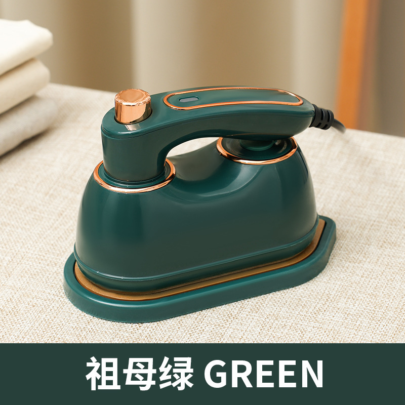 Cross-border mini small electric iron, handheld hanging iron, portable household iron, rotating folding iron, folding iron, white iron, white dry iron, white dry iron Application Scenario