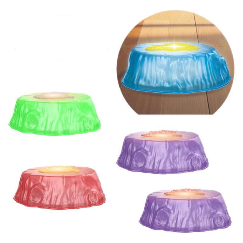 Foreign trade children's sensory integration training: crossing stones with lights, rainbow sensory integration balance board, obstacle crossing games, jumping toys Item Picture