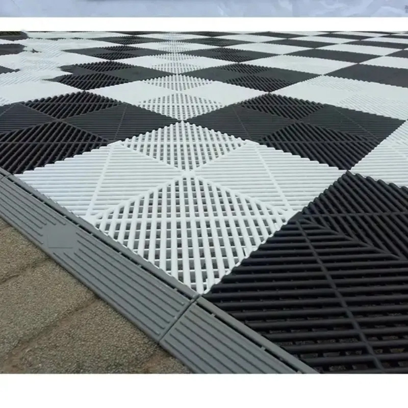 塑料地板实物图