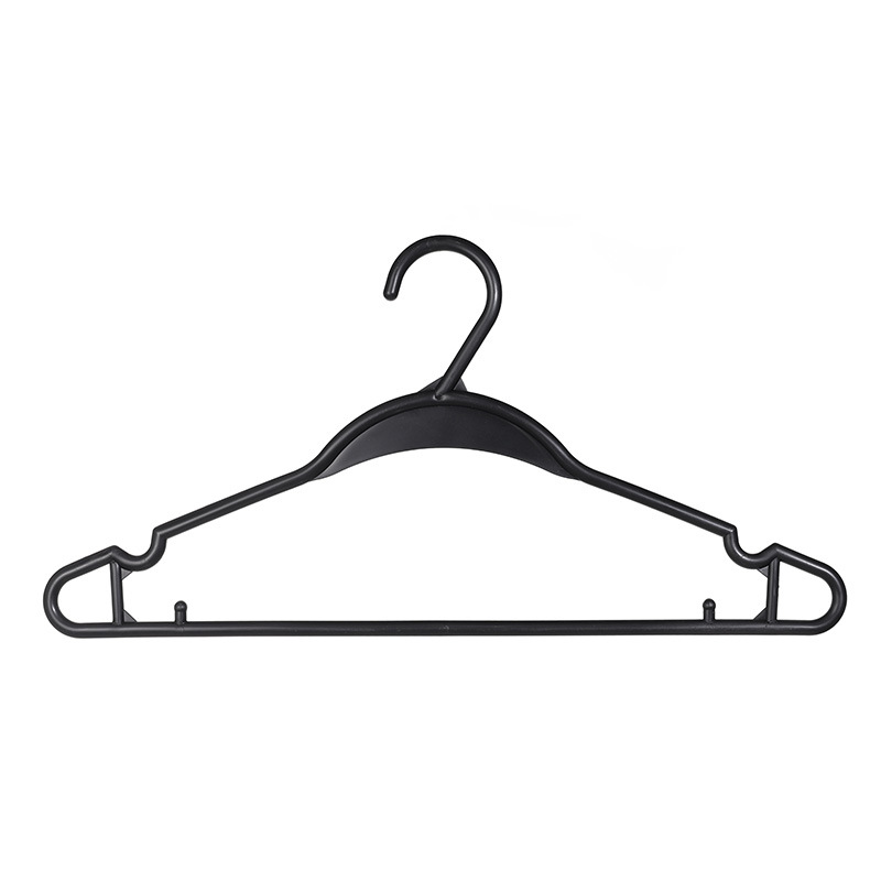 塑料衣架批发服装厂衣架防滑衣服架晾衣架塑料衣架无痕衣撑晾衣架白底实物图