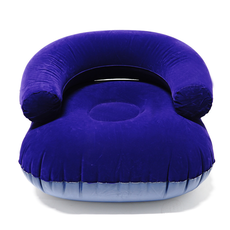 Factory direct sales of lazy inflatable sofas, indoor portable small sofas, inflatable lazy sofas, inflatable armchairs details Picture
