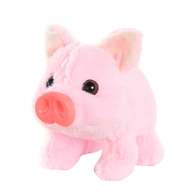 Electric plush leash, little pig simulation, walking and swaying, electronic pet, role-playing doll, children's toy Application Scenario