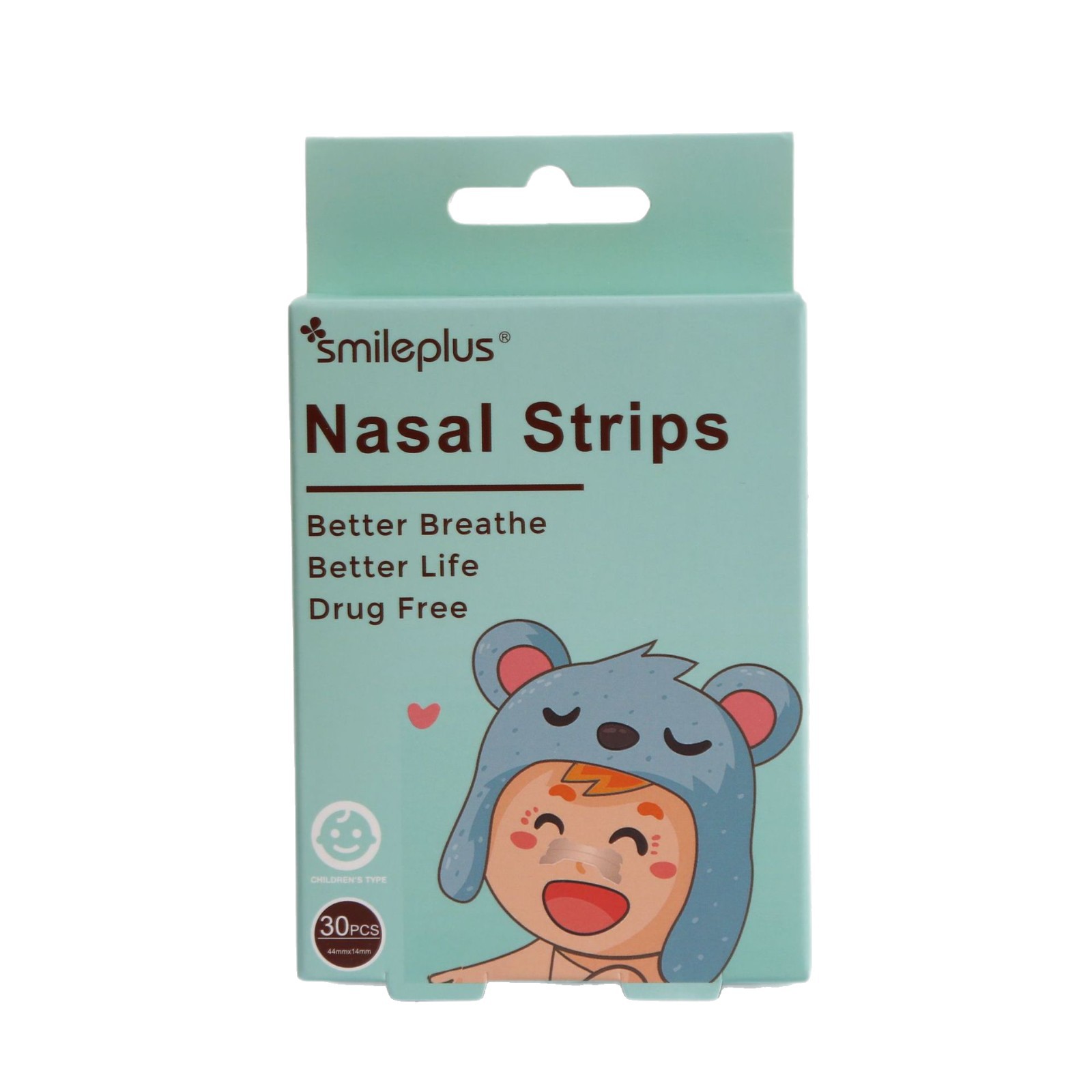 仅供跨境小儿鼻通贴儿童流鼻涕鼻贴鼻痒打喷嚏鼻康贴白底实物图