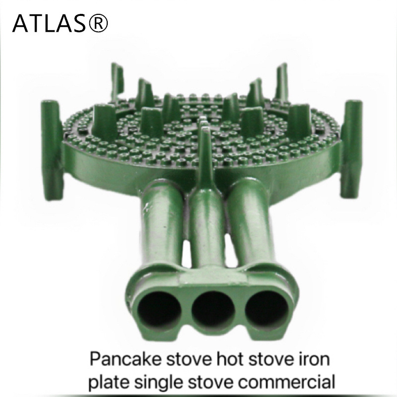 C40 fierce stove head, cast iron three-ring multi-hole gas stove head, liquefied gas stove, single stove, outdoor picnic stove for export