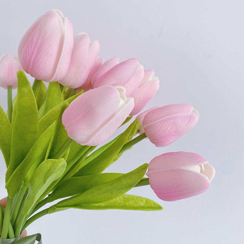 仿真花DIY发饰配件/仿真花/5朵塑膠花/假花/假花批发产品图