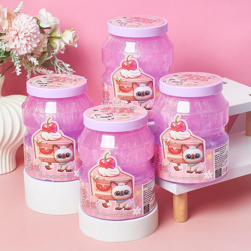 Zhi Zhi Mei Mei Bubble Glue, Super Large, stress-relieving, non-toxic slime colored clay, plasticine Bubble glue, diy factory wholesale Specification image