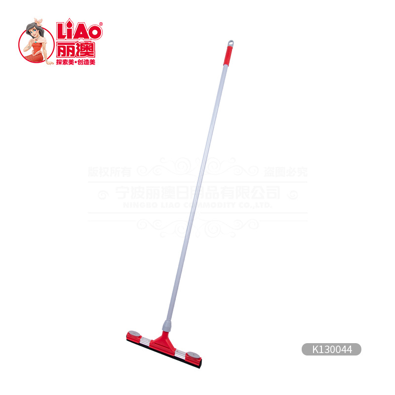 LIAO stainless steel wiper, sponge floor scraper, bathroom floor scraper, glass scraper, water pusher, cross-border window cleaning details Picture