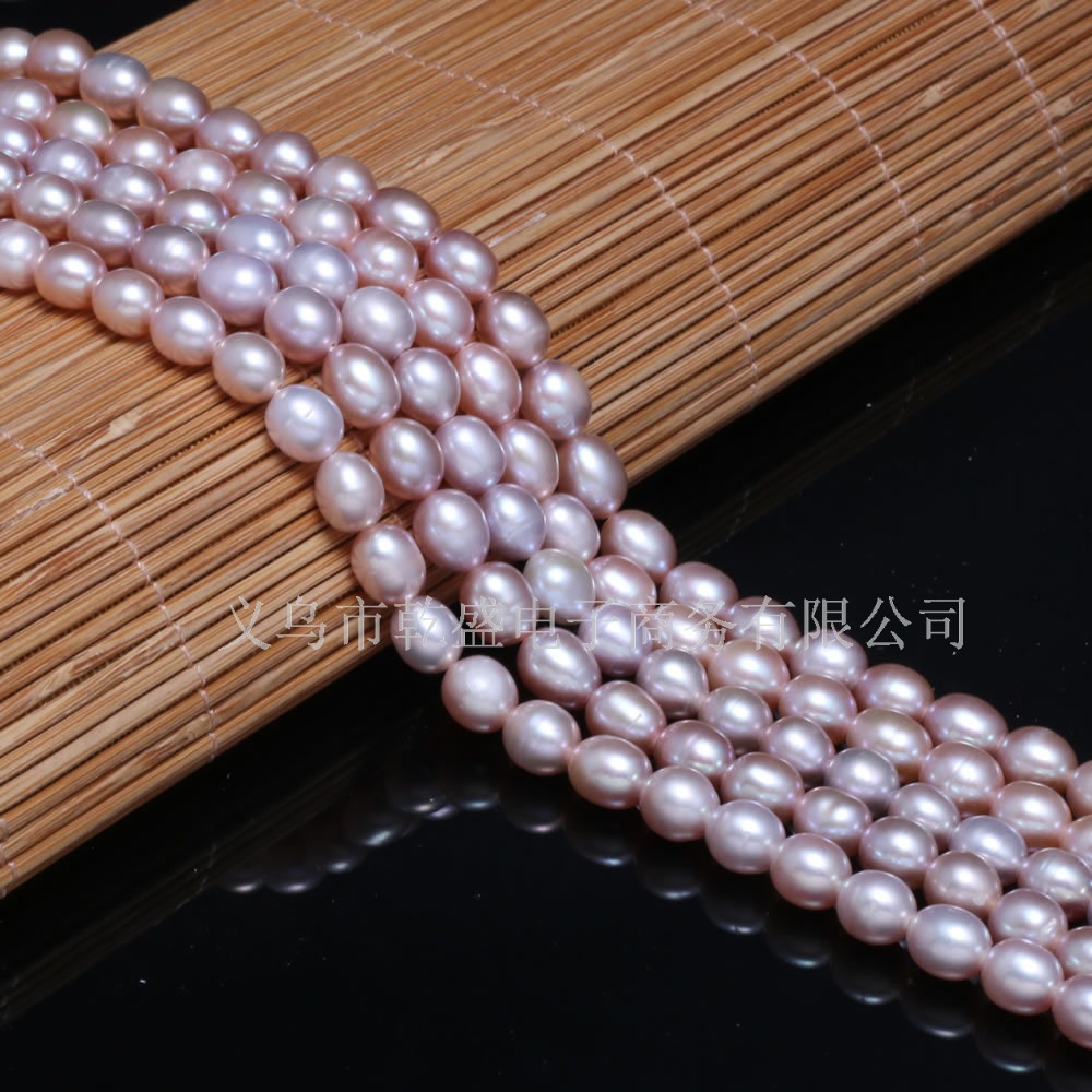 Natural freshwater pearl semi-finished product DIY jewelry bracelet necklace jewelry material AAA-grade pearl loose beads Application Scenario