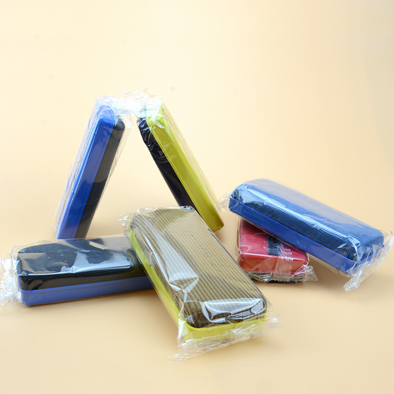 Easy to wipe without leaving marks, large office supplies, magnetic flannel, striped white board erasers, teaching and learning, doodling board erasers details Picture