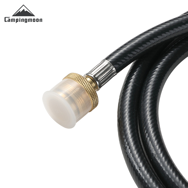 Koman QCC to extension pipe North American 5-40BL gas tank with pressure gauge gas pipe to 1-pound joint conversion Item Picture