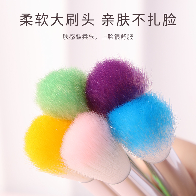 新款单支化妆刷 彩钻杆粉底散粉刷 美容化妆美甲粉尘刷工具批发产品图
