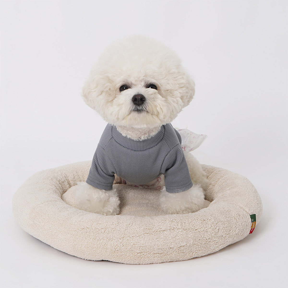 Round short-haired, warm, simple, soft and comfortable cat beds, pet dog beds, deep sleep pet mattress products Application Scenario