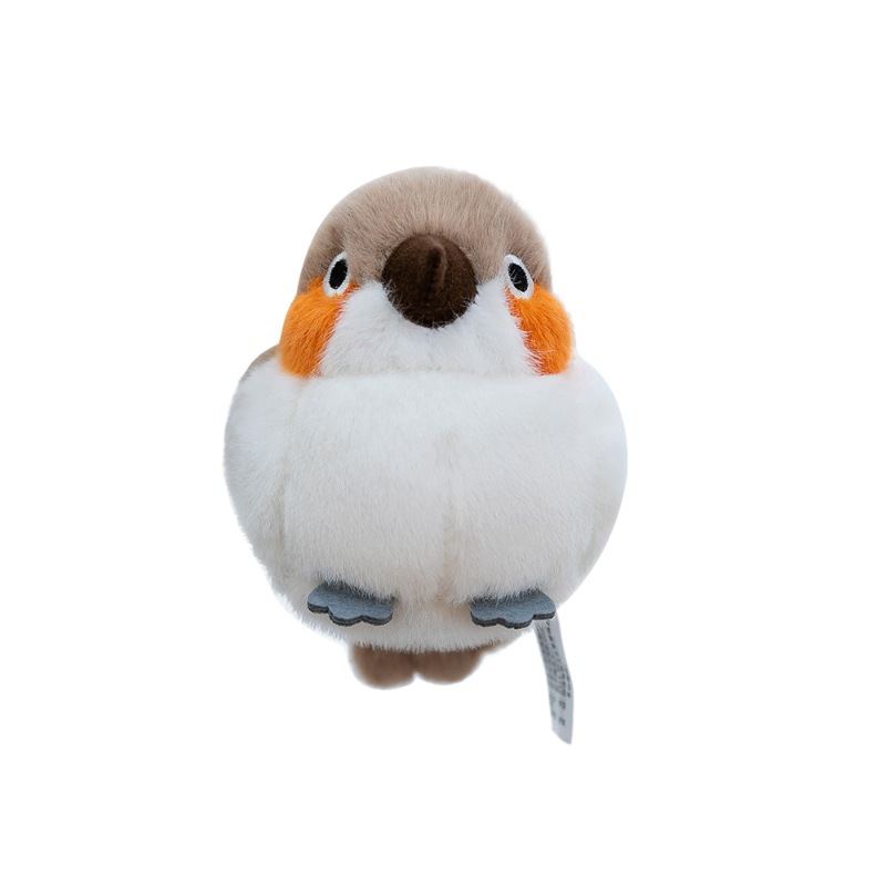 Wholesale of cute and adorable bird handheld toys, plush toys, pendants, car keychains, dolls, and wedding giveaways Item Picture