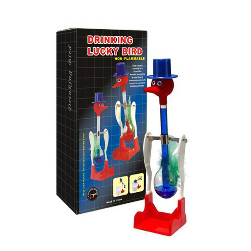 wish for Foreign Trade Export, AliExpress, educational gifts, high-tech and creative, permanent moving bird, drinking bird, creative drinking bird Application Scenario