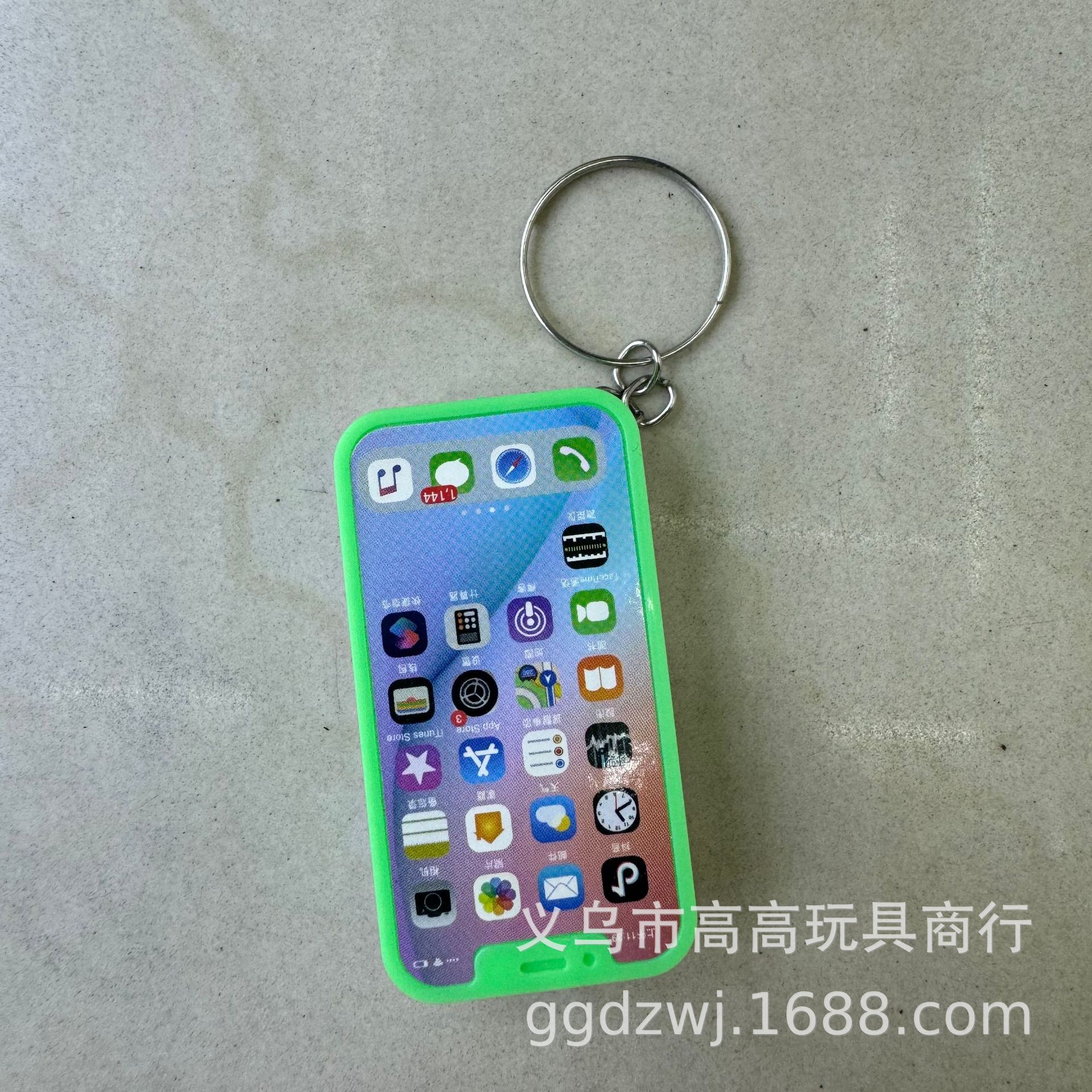 Light-emitting toys, anti-counterfeiting mobile phone keychains, flashlights, easy to carry, factory wholesale Specification image