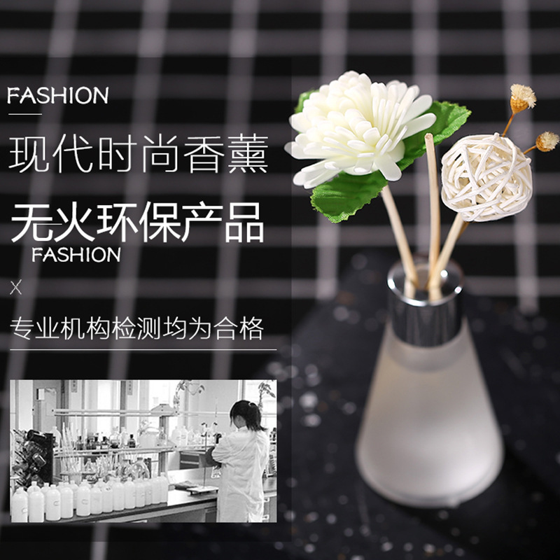 Flameless aromatherapy essential oil for home bedroom long-lasting room perfume, decorative items, air freshener, toilet deodorization details Picture