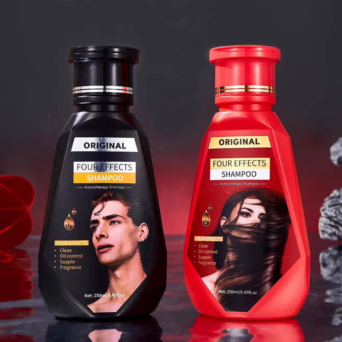 【跨境专供】FORMBO男女洗发水二合一深沉清洁浓密护发洗发水批发